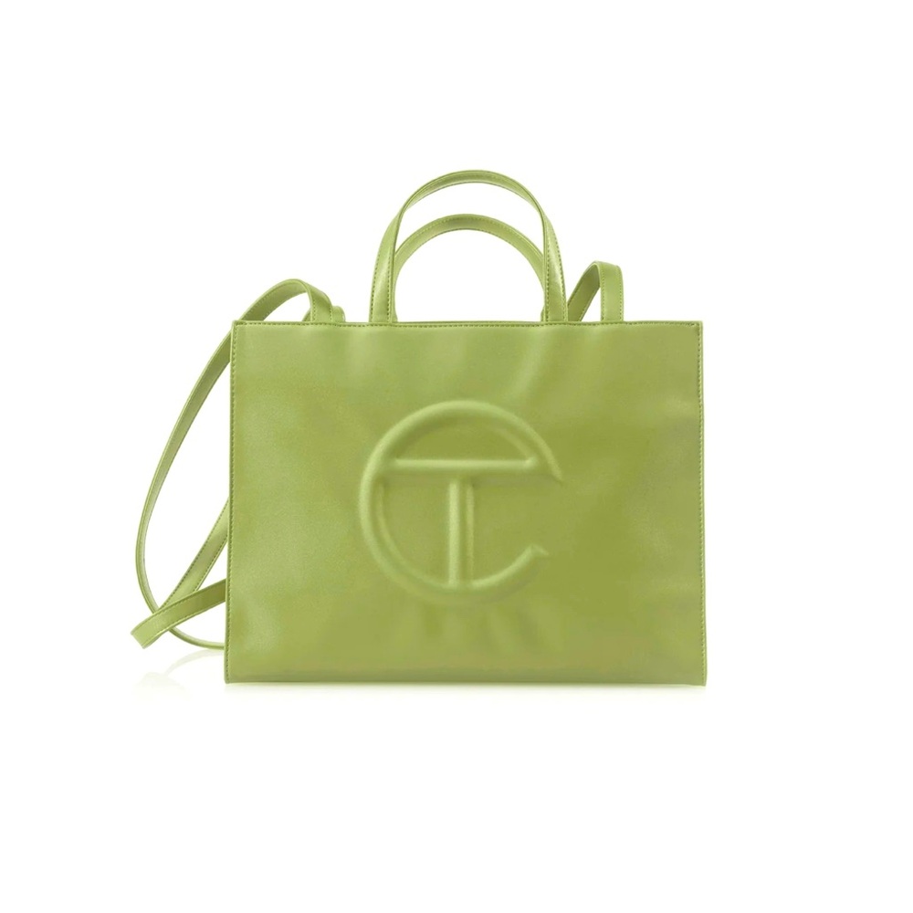 NWT Telfar Medium Shopping Bag in Drab green